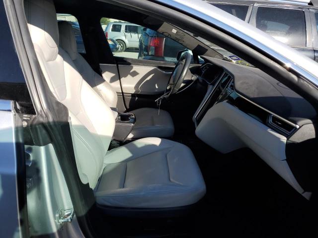 5YJSA1E21FF118610 - 2015 TESLA MODEL S Արծաթագույն լուսանկար 5