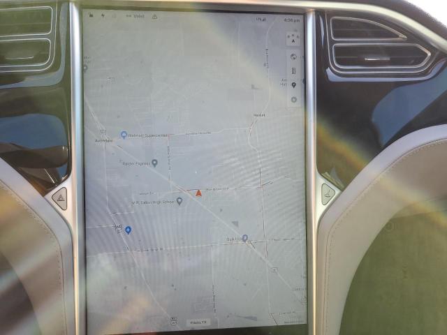 5YJSA1E21FF118610 - 2015 TESLA MODEL S Արծաթագույն լուսանկար 9