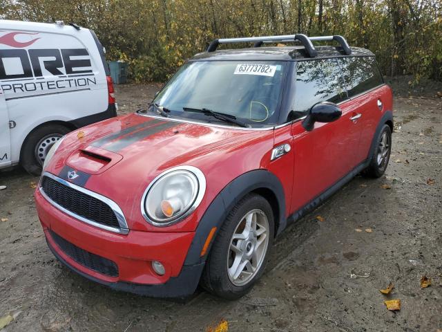 WMWMM33589TP93202 - 2009 MINI COOPER S C RED photo 2