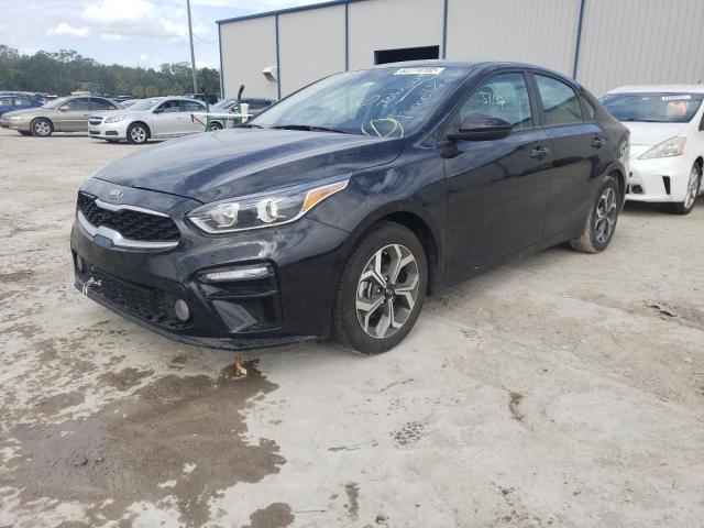 3KPF24AD6ME382884 - 2021 KIA FORTE FE BLACK photo 2