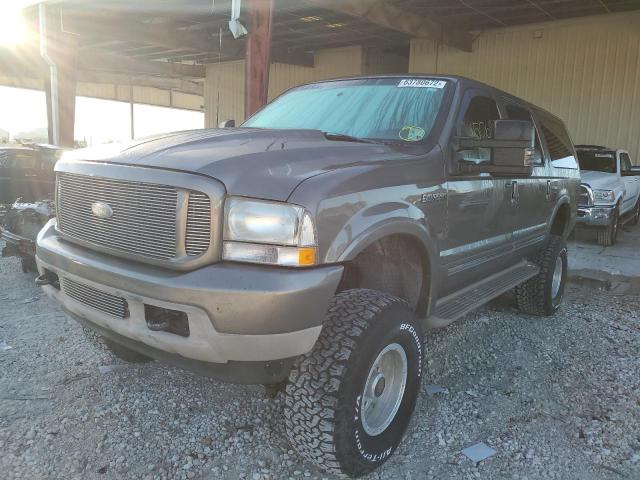 1FMSU43FX3EA06329 - 2003 FORD EXCURSION TAN photo 2