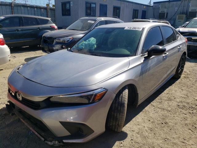 2HGFE2F5XNH527509 - 2022 HONDA CIVIC SPOR SILVER photo 1