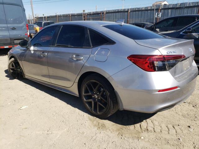 2HGFE2F5XNH527509 - 2022 HONDA CIVIC SPOR SILVER photo 2