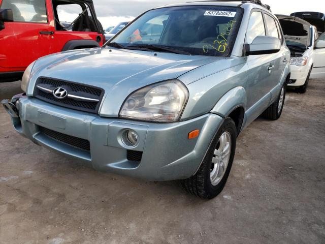 KM8JN12D27U622187 - 2007 HYUNDAI TUCSON SE GRAY photo 2