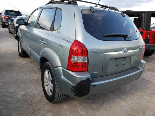 KM8JN12D27U622187 - 2007 HYUNDAI TUCSON SE GRAY photo 3