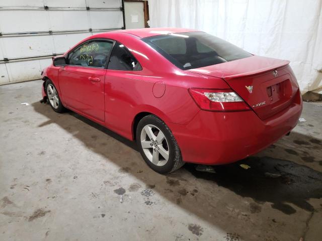 2HGFG129X8H556882 - 2008 HONDA CIVIC EXL 红色 照片 3