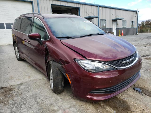 2C4RC1DG3LR156930 - 2020 CHRYSLER VOYAGER LX MAROON photo 1