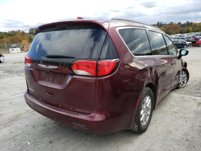 2C4RC1DG3LR156930 - 2020 CHRYSLER VOYAGER LX MAROON photo 4