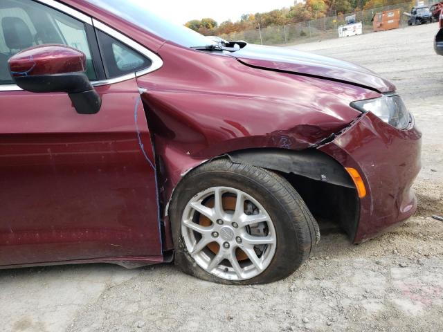 2C4RC1DG3LR156930 - 2020 CHRYSLER VOYAGER LX MAROON photo 9