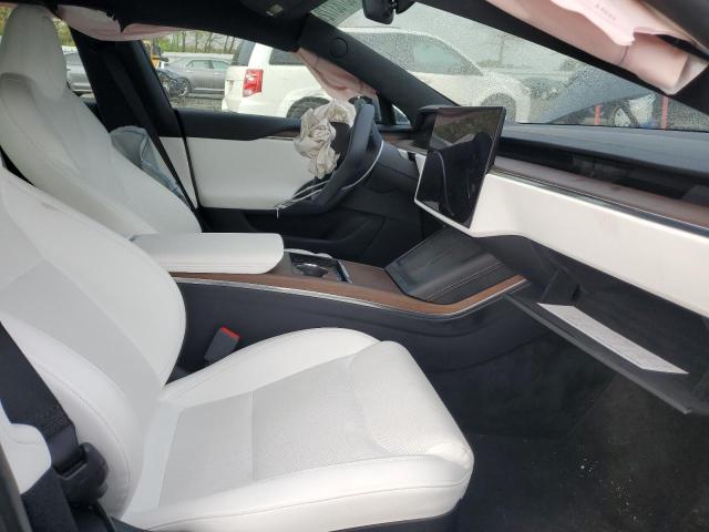 5YJSA1E58NF465179 - 2022 TESLA MODEL S Մոխրագույն լուսանկար 5