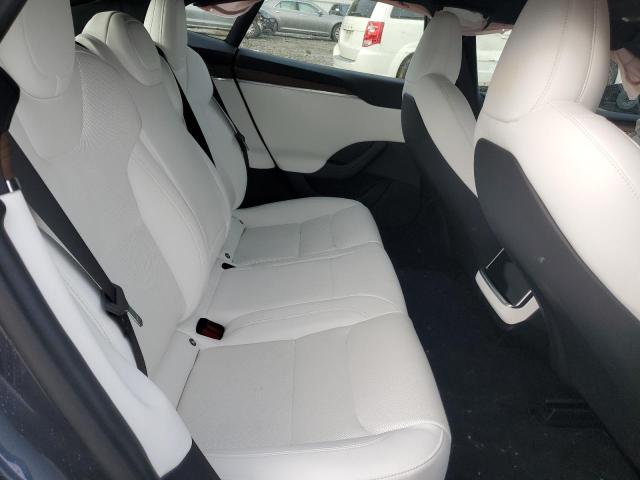 5YJSA1E58NF465179 - 2022 TESLA MODEL S Մոխրագույն լուսանկար 6