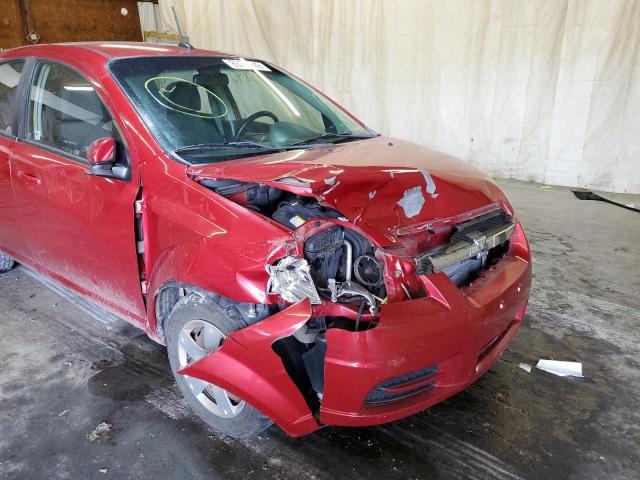 KL1TD5DE7BB189331 - 2011 CHEVROLET AVEO LS 红色 照片 9