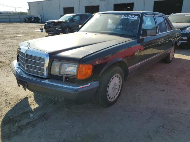 WDBCA2506KA477934 - 1989 MERCEDES-BENZ 300 SEL BLACK photo 2