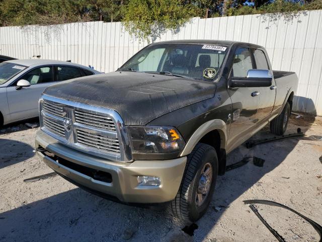 3C6UD5LL1CG131650 - 2012 DODGE RAM 2500 L GREEN photo 2