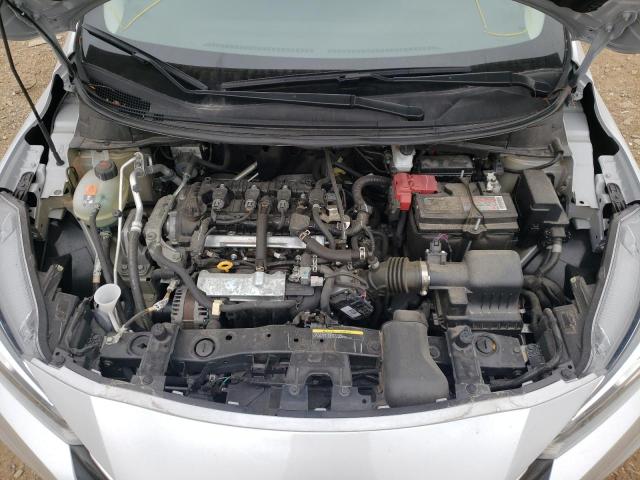 3N1CN8EV2ML890319 - 2021 NISSAN VERSA SV SILVER photo 11