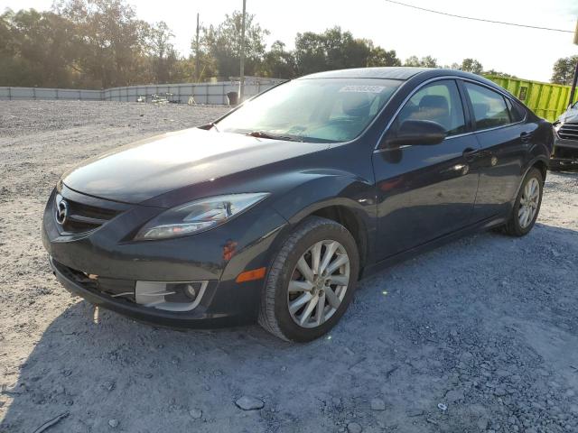 1YVHZ8DH6C5M37669 - 2012 MAZDA 6 I CHARCOAL photo 2