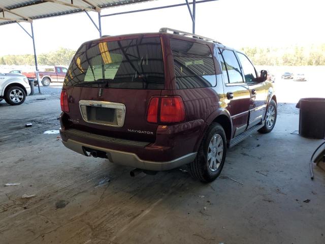5LMFU27RX4LJ41301 - 2004 LINCOLN NAVIGATOR 勃艮第红 照片 4