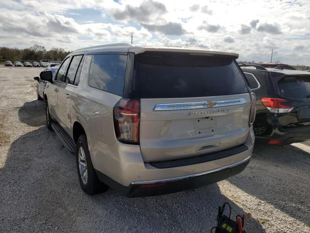 1GNSKCKD6MR369720 - 2021 CHEVROLET SUBURBAN K BEIGE photo 2