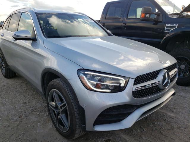 W1N0G8EBXMF923960 - 2021 MERCEDES-BENZ GLC 300 4M SILVER photo 2