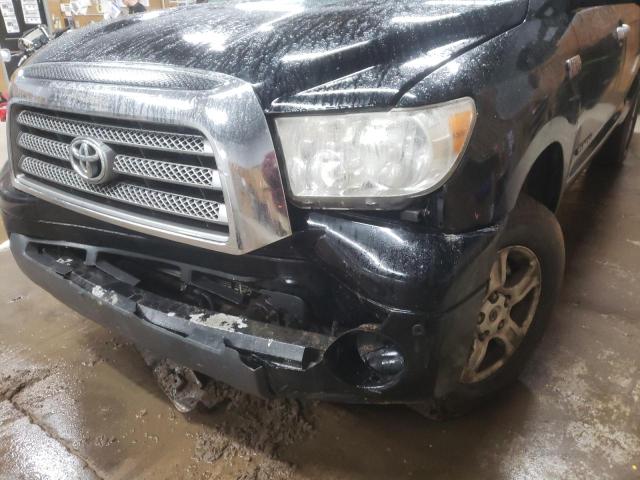 5TBBV58148S512625 - 2008 TOYOTA TUNDRA DOU BLACK photo 9