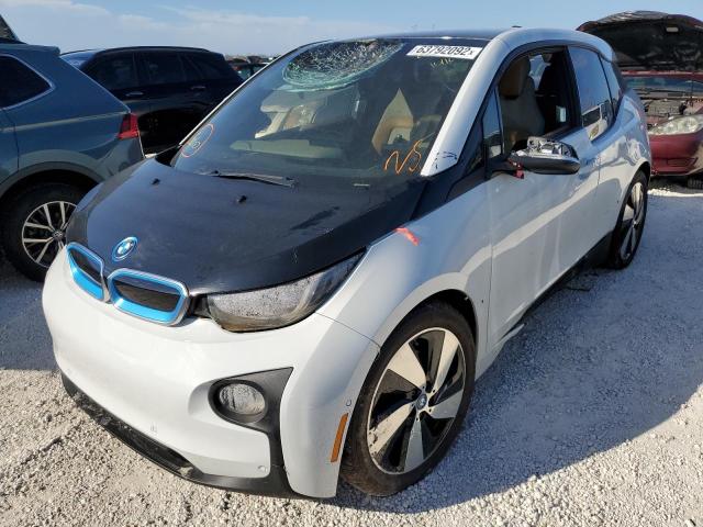 WBY1Z4C52EV274673 - 2014 BMW I3 REX TWO TONE photo 2