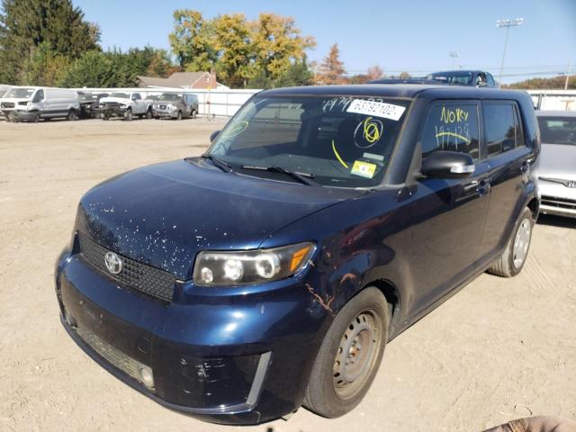 JTLKE50EX81000892 - 2008 TOYOTA SCION XB 黑色 照片 2