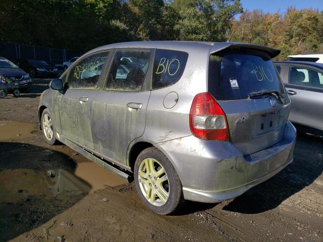 JHMGD37637S031965 - 2007 HONDA FIT S 银色 照片 3