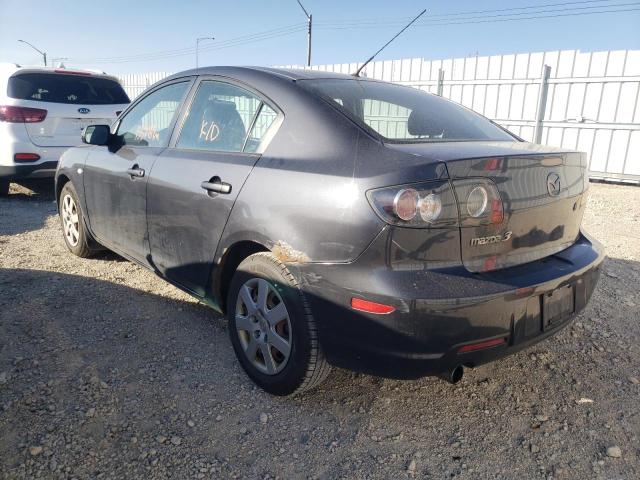 JM1BK32F471614527 - 2007 MAZDA 3 I GRAY photo 3