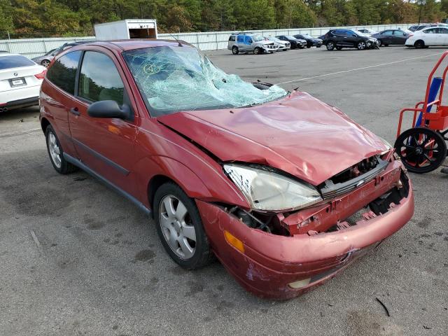 3FAFP31361R246039 - 2001 FORD FOCUS ZX3 RED photo 1