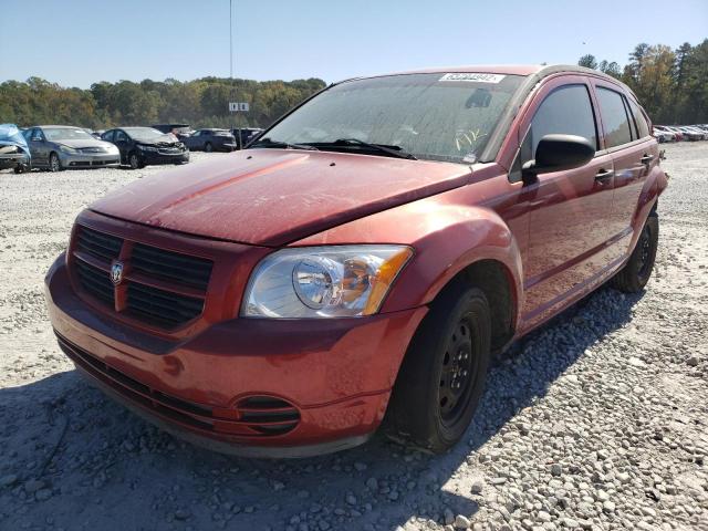 1B3HB28B57D238770 - 2007 DODGE CALIBER RED photo 2