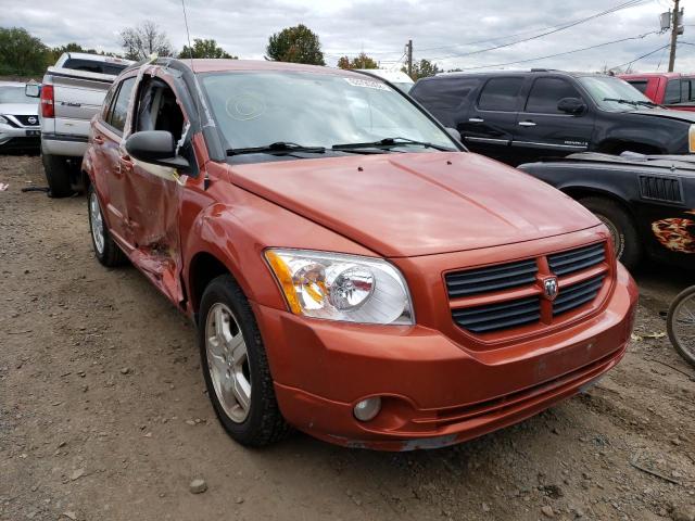 1B3HB48A79D200334 - 2009 DODGE CALIBER SX ORANGE photo 1