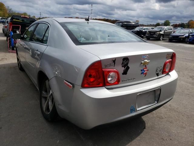 1G1ZC5E17BF366561 - 2011 CHEVROLET MALIBU 1LT 银色 照片 3