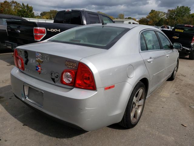 1G1ZC5E17BF366561 - 2011 CHEVROLET MALIBU 1LT 银色 照片 4