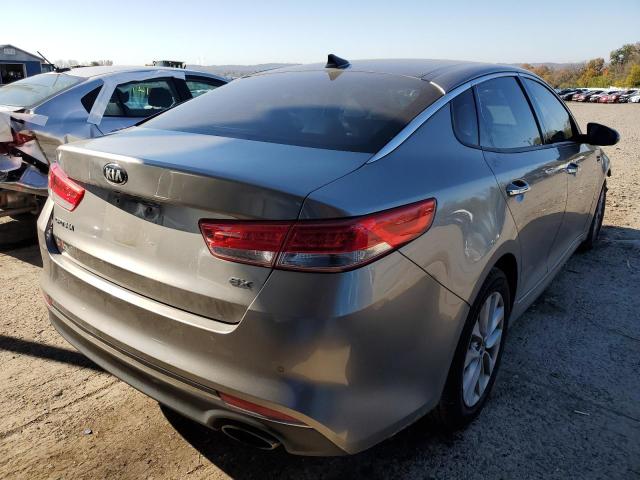 5XXGU4L3XHG169338 - 2017 KIA OPTIMA EX CHARCOAL photo 4