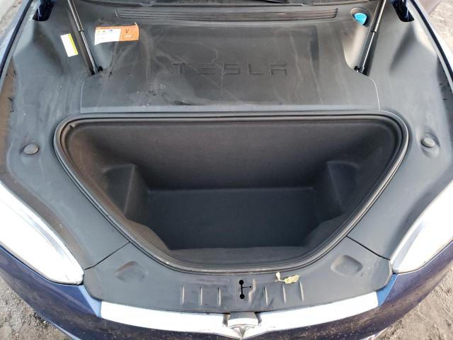 5YJSA1E29HF181893 - 2017 TESLA MODEL S Կապույտ լուսանկար 7