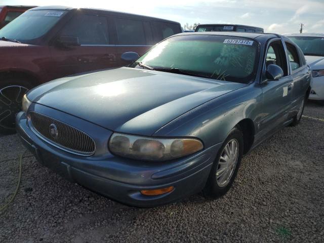 1G4HP54K224177096 - 2002 BUICK LESABRE CU TEAL photo 2