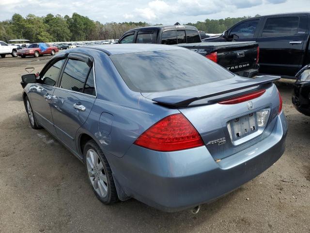 1HGCM66467A045383 - 2007 HONDA ACCORD SE BLUE photo 3