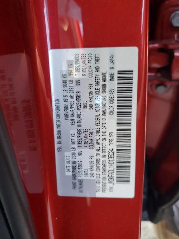 JM3KFADL1H0135024 - 2017 MAZDA CX-5 GRAND RED photo 10