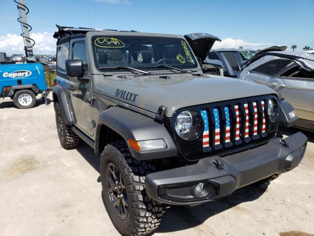 1C4GJXAG5NW200599 - 2022 JEEP WRANGLER S GRAY photo 1