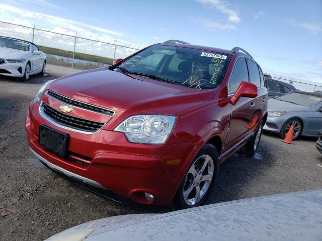 3GNFL3EKXDS528647 - 2013 CHEVROLET CAPTIVA LT RED photo 2