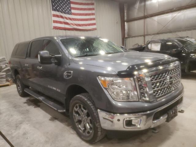 1N6BA1F42HN523392 - 2017 NISSAN TITAN XD S GRAY photo 1