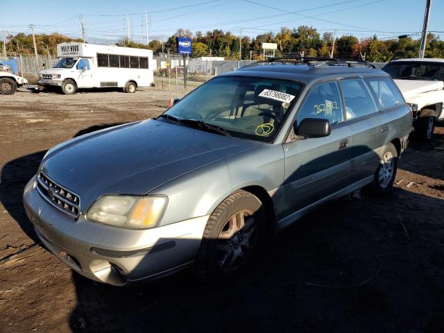 4S3BH675027660071 - 2002 SUBARU LEGACY OUT TEAL photo 2