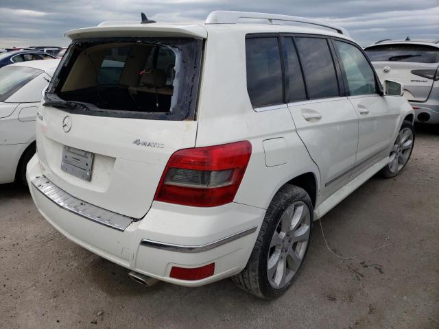 WDCGG8HB9AF414062 - 2010 MERCEDES-BENZ GLK 350 4M WHITE photo 4