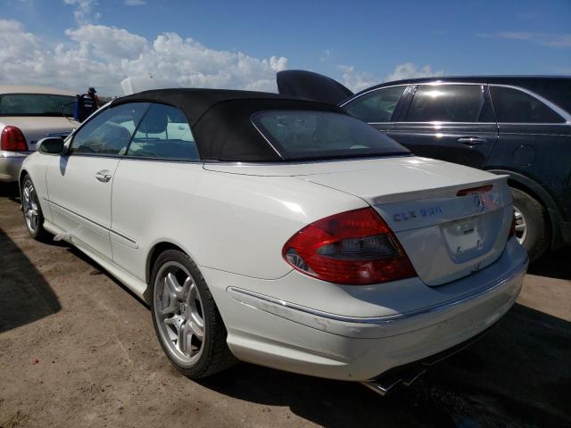 WDBTK72F08T091202 - 2008 MERCEDES-BENZ CLK 550 WHITE photo 3