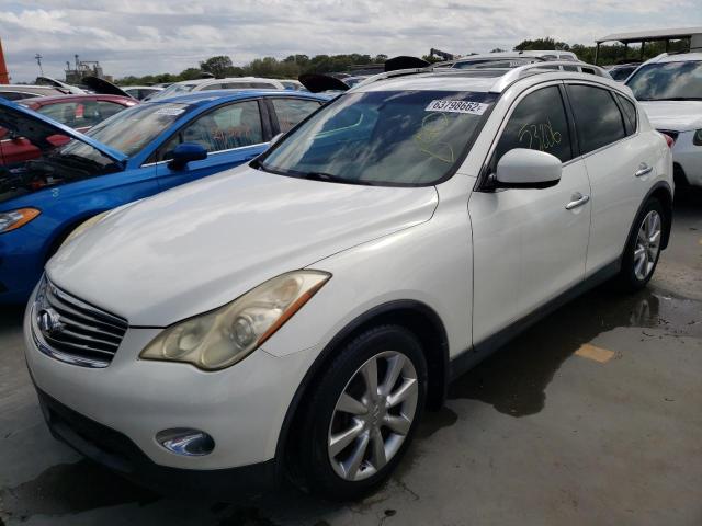 JN1AJ0HP9CM400416 - 2012 INFINITI EX35 BASE WHITE photo 2