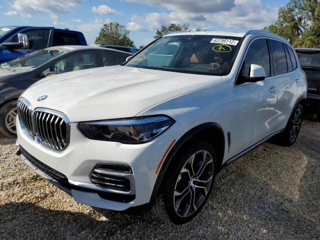 5UXCR4C01N9K66375 - 2022 BMW X5 SDRIVE WHITE photo 2
