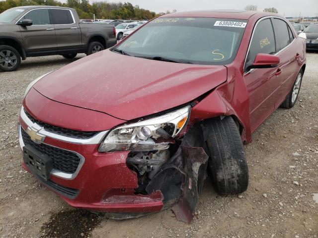 1G11C5SL3EF133090 - 2014 CHEVROLET MALIBU 1LT 红色 照片 2