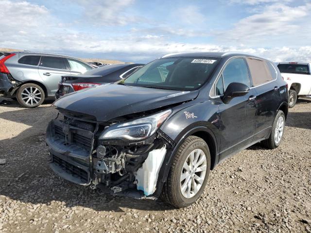 LRBFX2SA5JD002052 - 2018 BUICK ENVISION E CHARCOAL photo 2