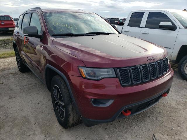 1C4RJFLT4HC939174 - 2017 JEEP GRAND CHER RED photo 1