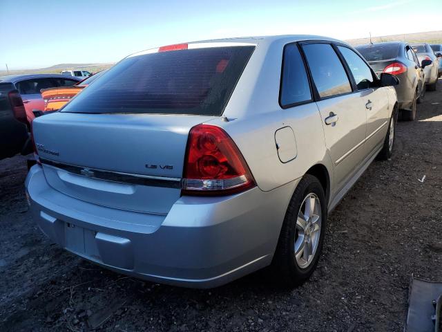 1G1ZT64895F192047 - 2005 CHEVROLET MALIBU MAX 银色 照片 4